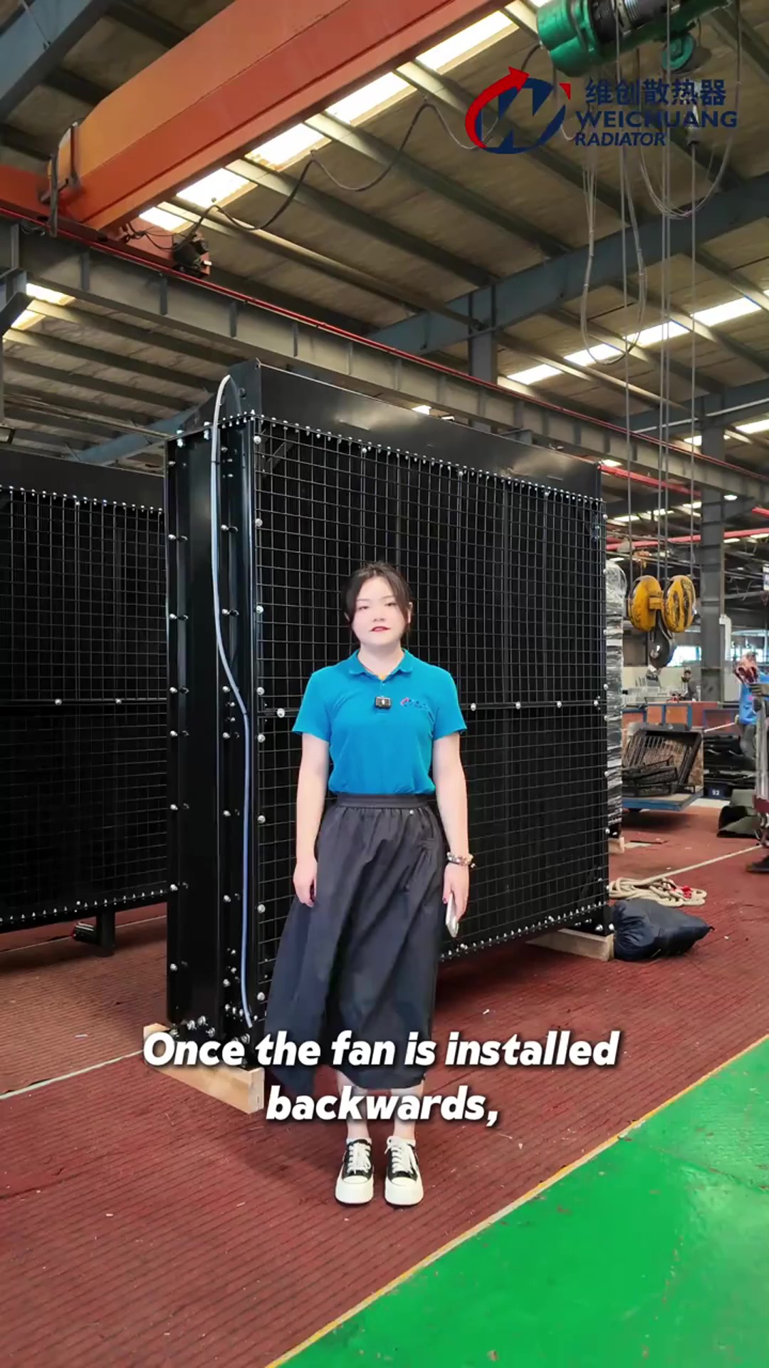 Funktionen hos fläkten i en dieselgenerator